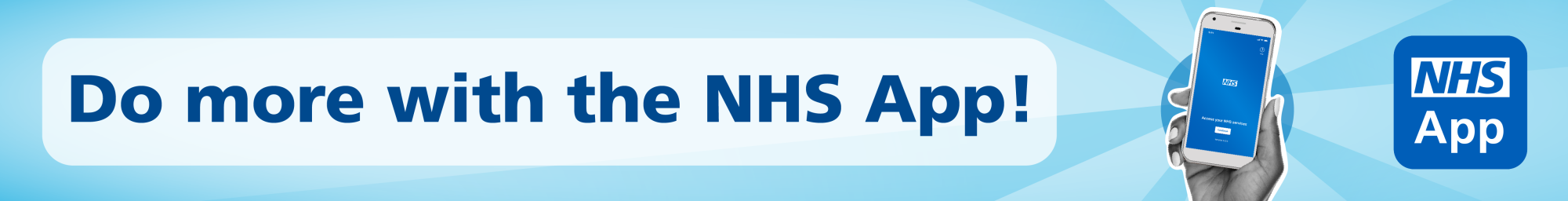 NHS App General Web Banner 1170x150